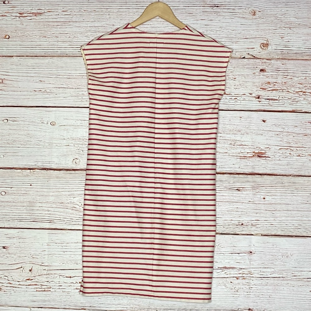 Madewell Striped Vacances Dress Red and White Sz XXS - Picture 12 of 16